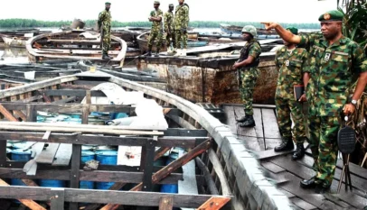 Nigeria Battles oil cartels in bid to stabilise naira, improve economy 16 Illegal Bunkering Fight