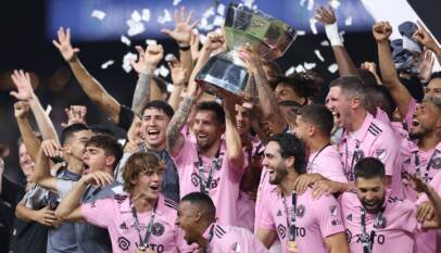 messi inter miami first trophy