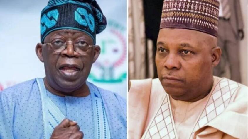 Tinubu, Shettima Leave Nigeria without 'President' 1 Tinubu shettima