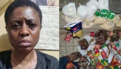 Nigerian woman nabbed in India for drug trafficking 6 IMG 9257