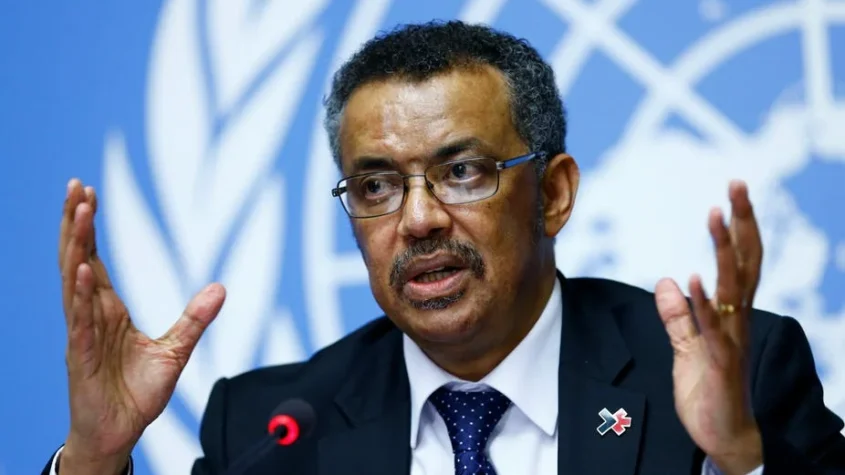 WHO declares end to Mpox global health emergency after decline in cases 1 WHO chief Tedros Ghebreyesus