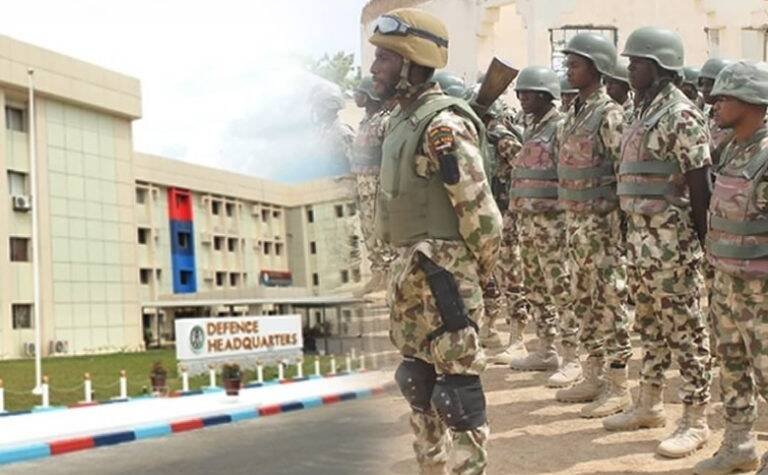 Army arrests IPOB/ESN commander, rescues 12 kidnap victims 1 Defence HQ 768x492 1