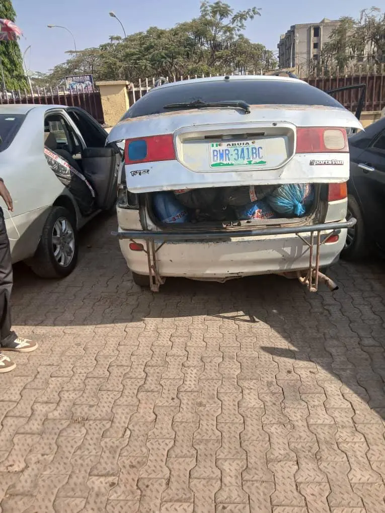 NDLEA seizes 6 vehicles, 40ft trailer-load of skunk in Abuja 8 IMG 20250112 WA0009