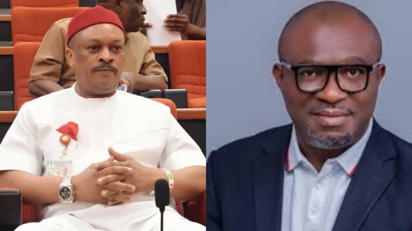 PDP Nat Secretary: Anyanwu floors Udey at Supreme Court 1 Samuel Anyanwu L Out As PDP Finally Affirms Sunday Udeh Okoye R As National Secretary