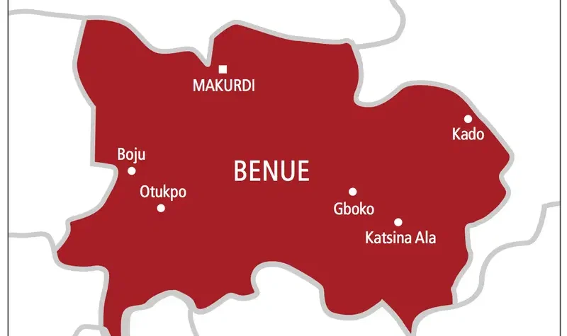 Benue varsity student drowns while swimming to cool 'too much heat' 1 Benue map