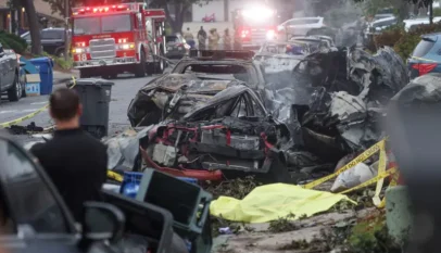 Many feared dead as plane crashes into residential area 5 AFP 20250522 47QY3Z8 v1 Preview UsAccidentCrash