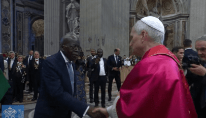Tinubu Meets Pope Leo XIV after Solemn Inauguration of Catholic Leader 27 image 18