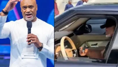 Pistol-Totting Pastor Adefarasin Submits to Police Hqt 5 Adefarasin pistol