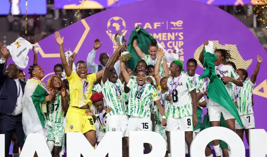 Nigerians hail Tinubu's generous rewards to Super Falcons after historic WAFCON triumph 1 b25gzss2546