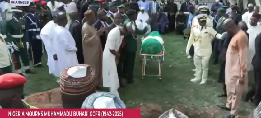 Former President Muhammadu Buhari laid to rest in Daura with full military honours 1 hghghghg