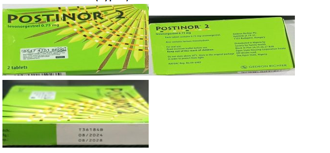 NAFDAC alerts public to circulation of falsified postinor-2 emergency contraceptive pills 1 image 26