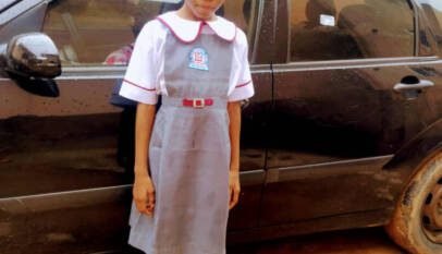 Faith Maiyaki a seven year old Primary Four pupil at Elpis Nursery and Primary School in Jigawa1 1