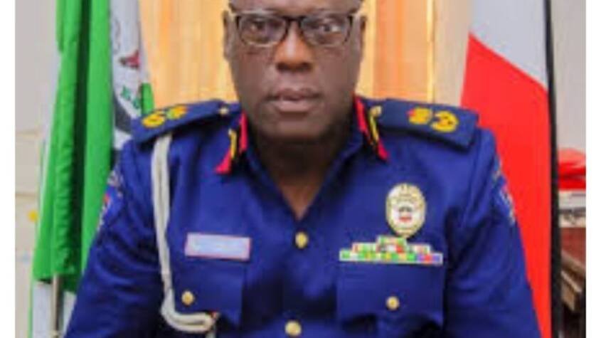 Edo NSCDC Commandant slumps, dies at public event 1 Gbenga Agun 1024x1024 1
