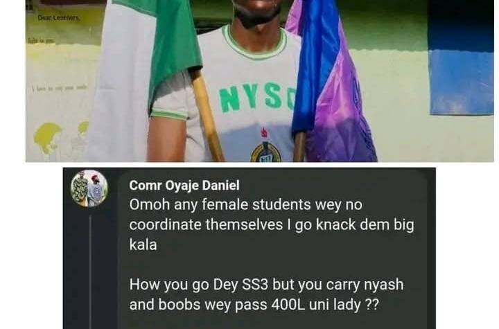 NYSC withdraws corps member over viral comment on female students 1 IMG 20251123 WA0002