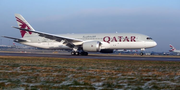 Qatar Airways plane makes safe emergency landing in Lagos 1 qatar 750x375 1