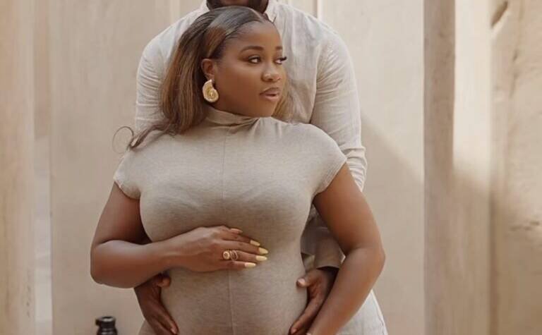Veekee James, husband welcomes first child 1 IMG 2370 e1770122098140 768x803 1